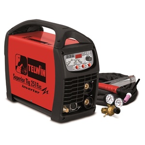 Сварочный аппарат TELWIN SUPERIOR TIG 251 DC-HFLIFT VRD 400V+ACC Сварочный аппарат TELWIN SUPERIOR TIG 251 DC-HFLIFT VRD 400V+ACC