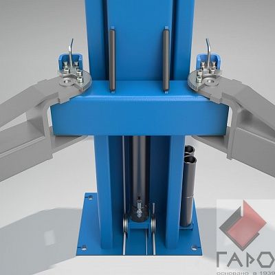 Двухстоечный электрогидравлический подъемник ПГА-4000-НС