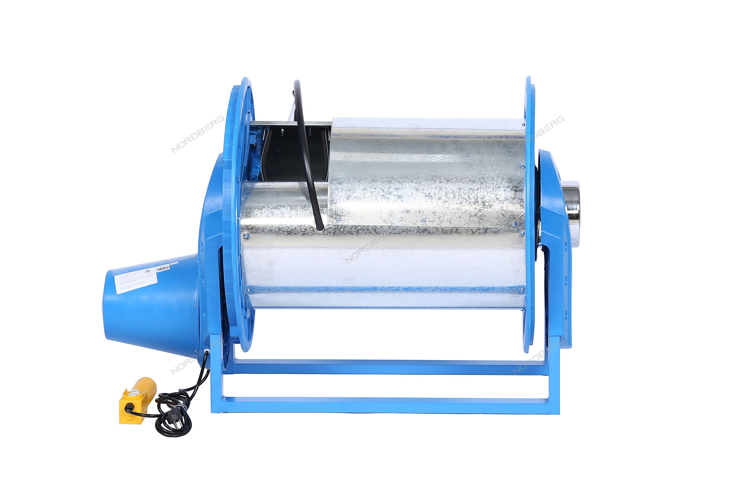 Катушка для сбора выхлопных газов с автоматическим приводом со шлангом L=8 м, D=150 мм и насадкой HRF8150E-KIT