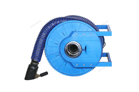 Катушка для сбора выхлопных газов с автоматическим приводом со шлангом L=8 м, D=100 мм и насадкой HRF8100E-KIT