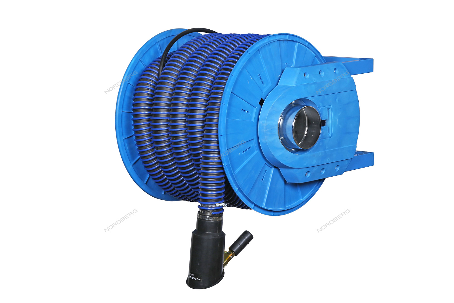 Катушка для сбора выхлопных газов с автоматическим приводом со шлангом L=8 м, D=75 мм и насадкой HRF8075E-KIT