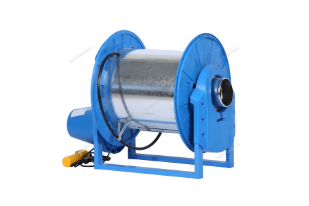 Катушка для сбора выхлопных газов с автоматическим приводом со шлангом L=8 м, D=100 мм и насадкой HRF8100E-KIT