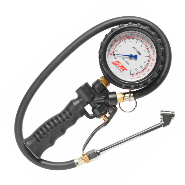 Манометр шинный 12атм. многофункциональный 170PSI JTC-4058L