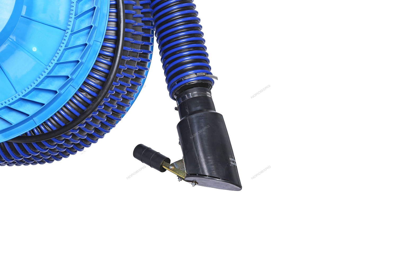 Катушка для сбора выхлопных газов с автоматическим приводом со шлангом L=8 м, D=100 мм и насадкой HRF8100E-KIT
