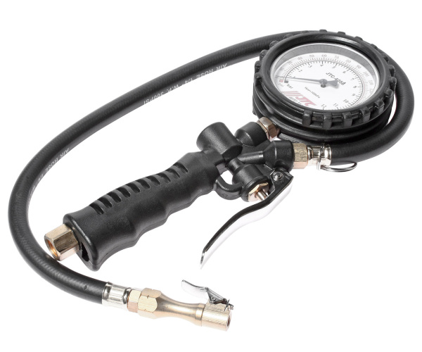 Манометр шинный многофункциональный до 170PSI (12Bar) JTC-4058