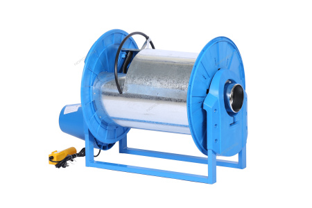 Катушка для сбора выхлопных газов с автоматическим приводом со шлангом L=8 м, D=150 мм и насадкой HRF8150E-KIT