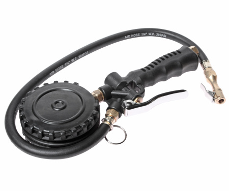 Манометр шинный многофункциональный до 170PSI (12Bar) JTC-4058