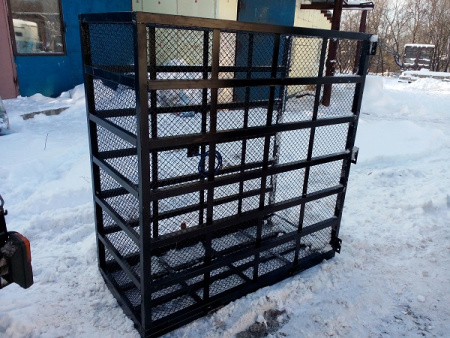 Клетка для безопасной накачки колес грузовых автомобилей Polarus KL-30