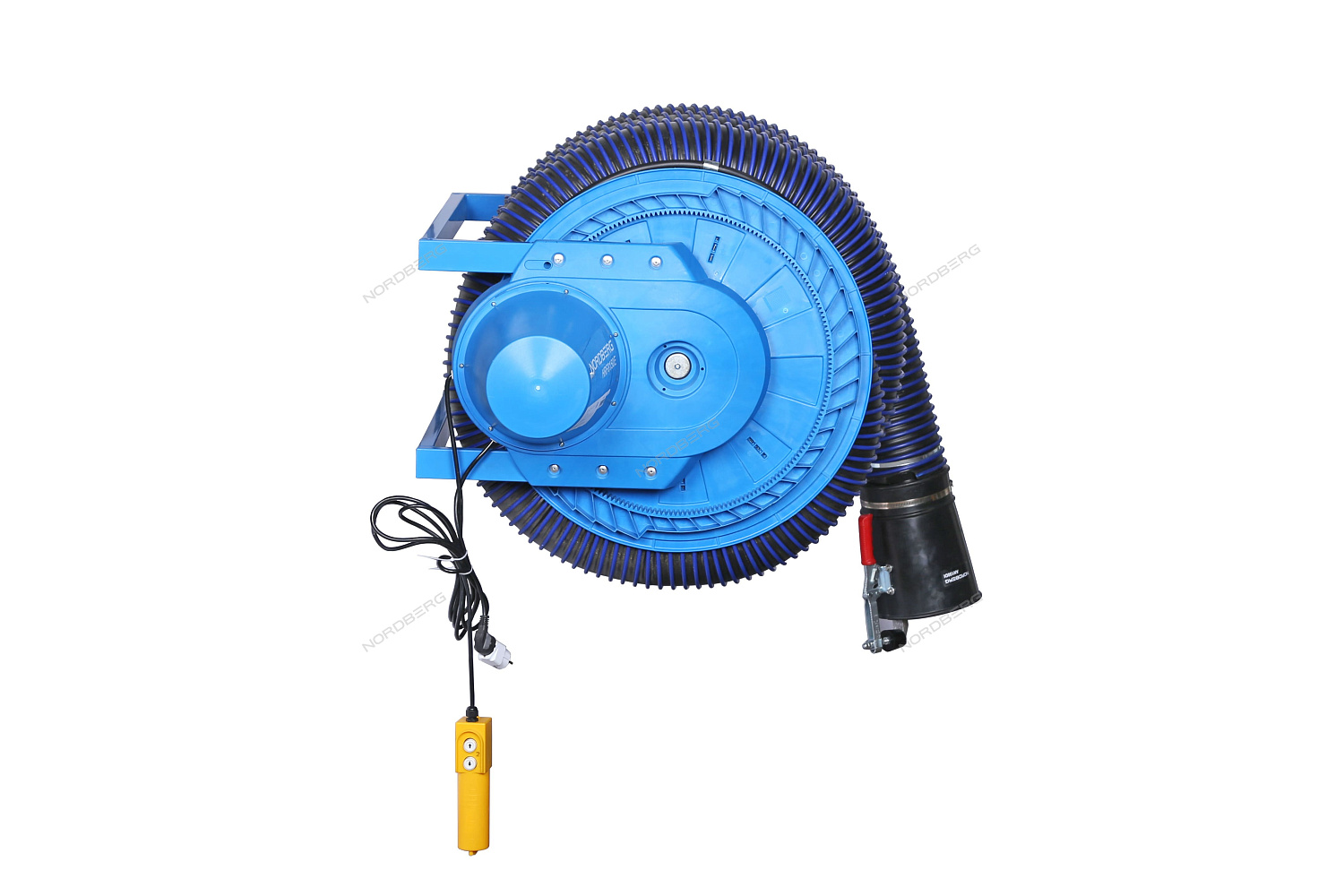 Катушка для сбора выхлопных газов с автоматическим приводом со шлангом L=8 м, D=150 мм и насадкой HRF8150E-KIT