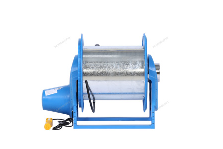 Катушка для сбора выхлопных газов с автоматическим приводом со шлангом L=8 м, D=75 мм и насадкой HRF8075E-KIT